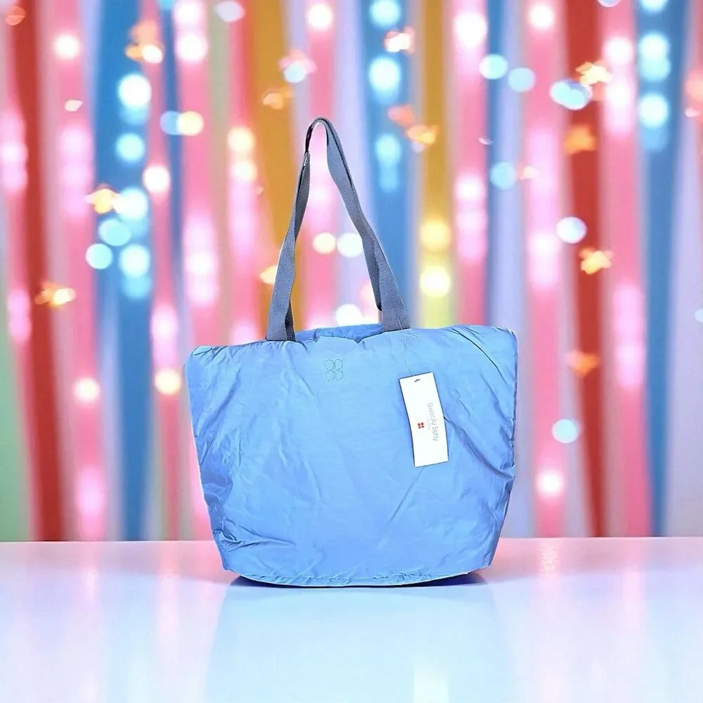 Sweaty Betty Colour Pop Gym Bag In Oxford Blue NWT